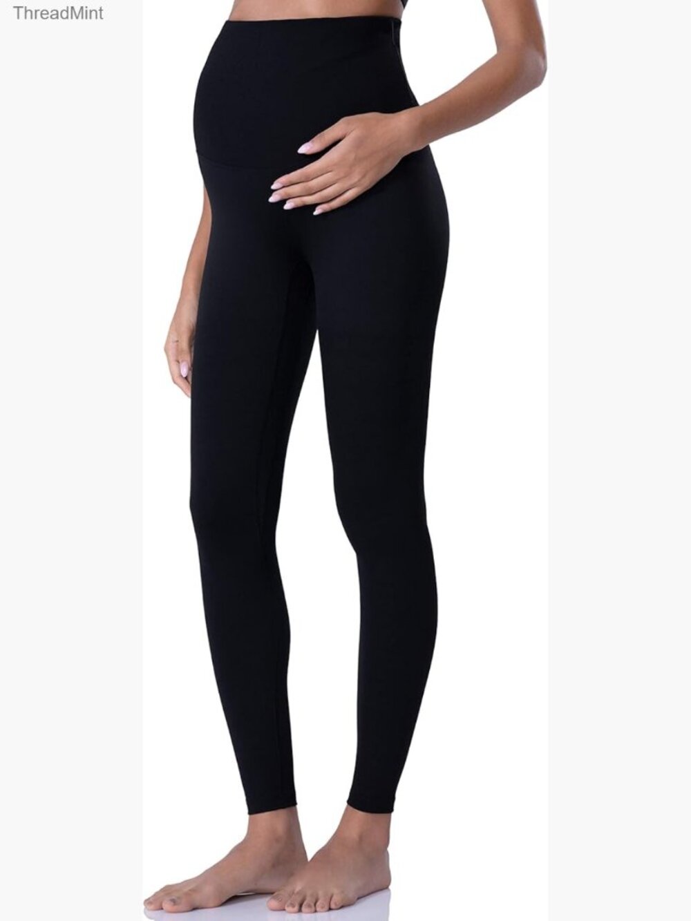 Maternity Over The Belly Yoga Leggings Activewear Workout Pants